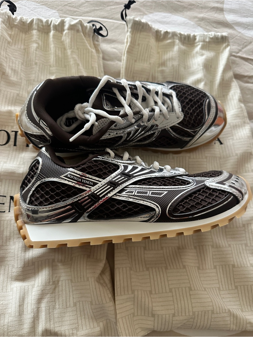 Bottega Veneta Orbit Sneaker - Size 38